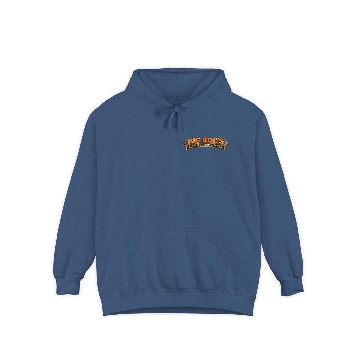 BIG ROD'S Rifles & Hunting Lodge | HOT Camo and Loud Bangs - Hoodie (Dark Colors)