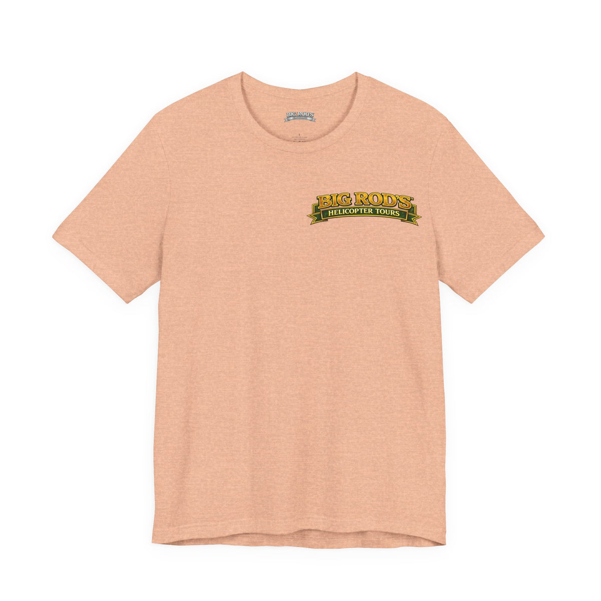 BIG ROD'S Helicopter Tours | IT'S EASIER TO OWN THAT COCKPIT... WHEN YOU HAVE A BIG ROD - T-Shirt (Light Colors)