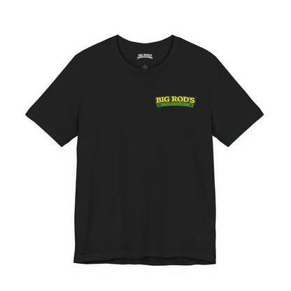 BIG ROD'S Golf & Country Club | HOT Foursome / Swinging Hard and Loud - T-Shirt (Dark Colors)