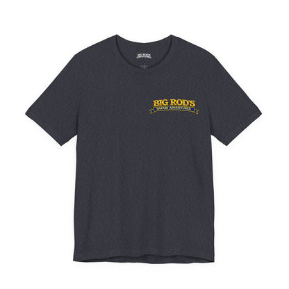BIG ROD'S Safari Adventures | HOT Cougars & Making them Purrr - T-Shirt (Dark Colors)
