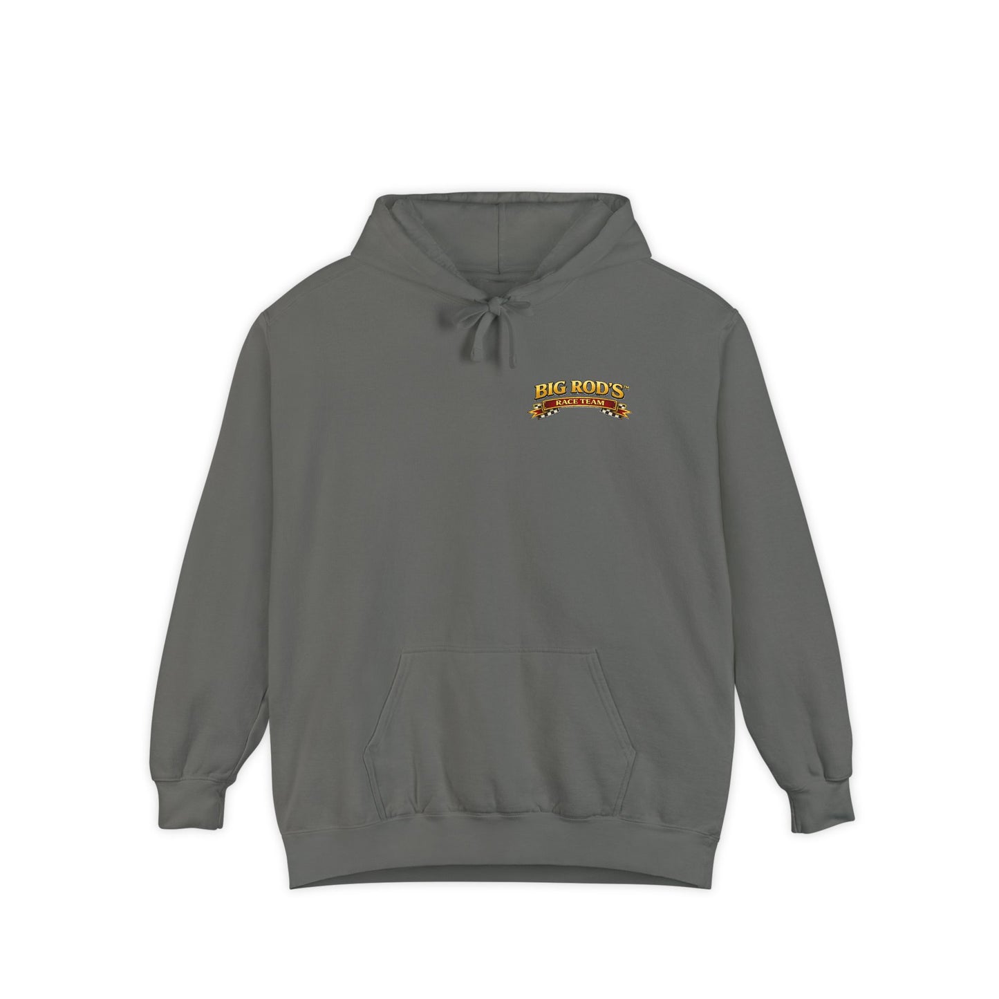 BIG ROD'S Race Team | HOT Pit Crew & Dipstick Getting Action - Hoodie (Dark Colors)
