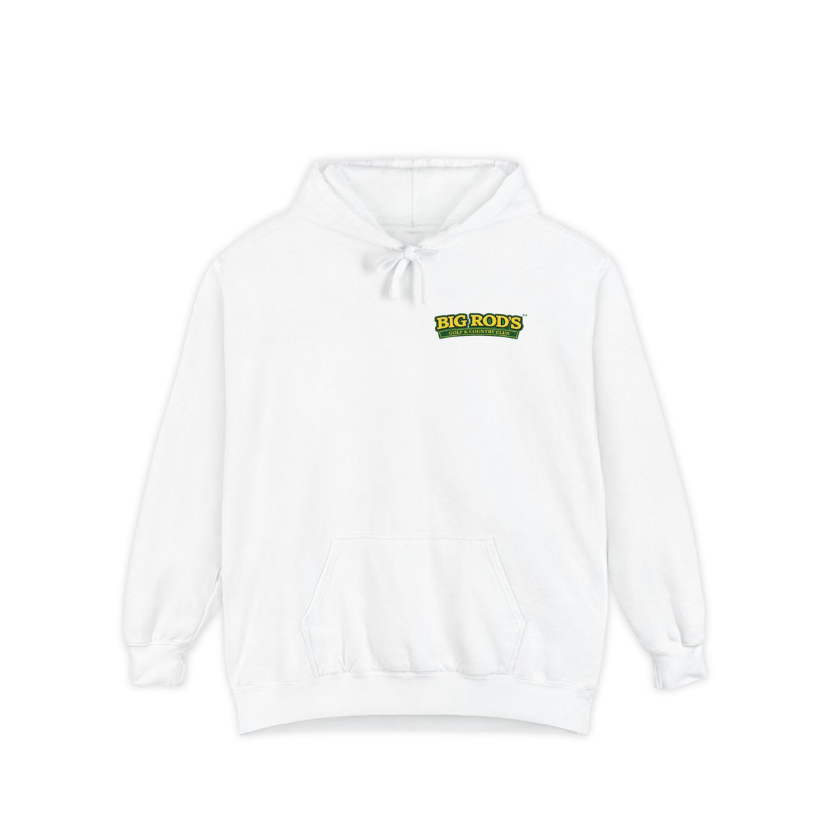 BIG ROD'S Golf & Country Club | HOT Foursome / Swinging Hard and Loud - Hoodie (White)