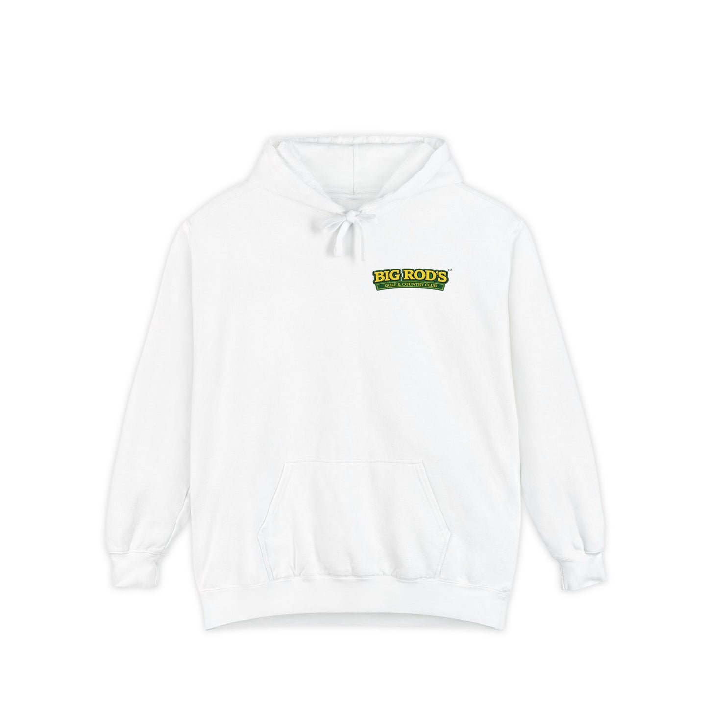 BIG ROD'S Golf & Country Club | HOT Foursome / Swinging Hard and Loud - Hoodie (White)