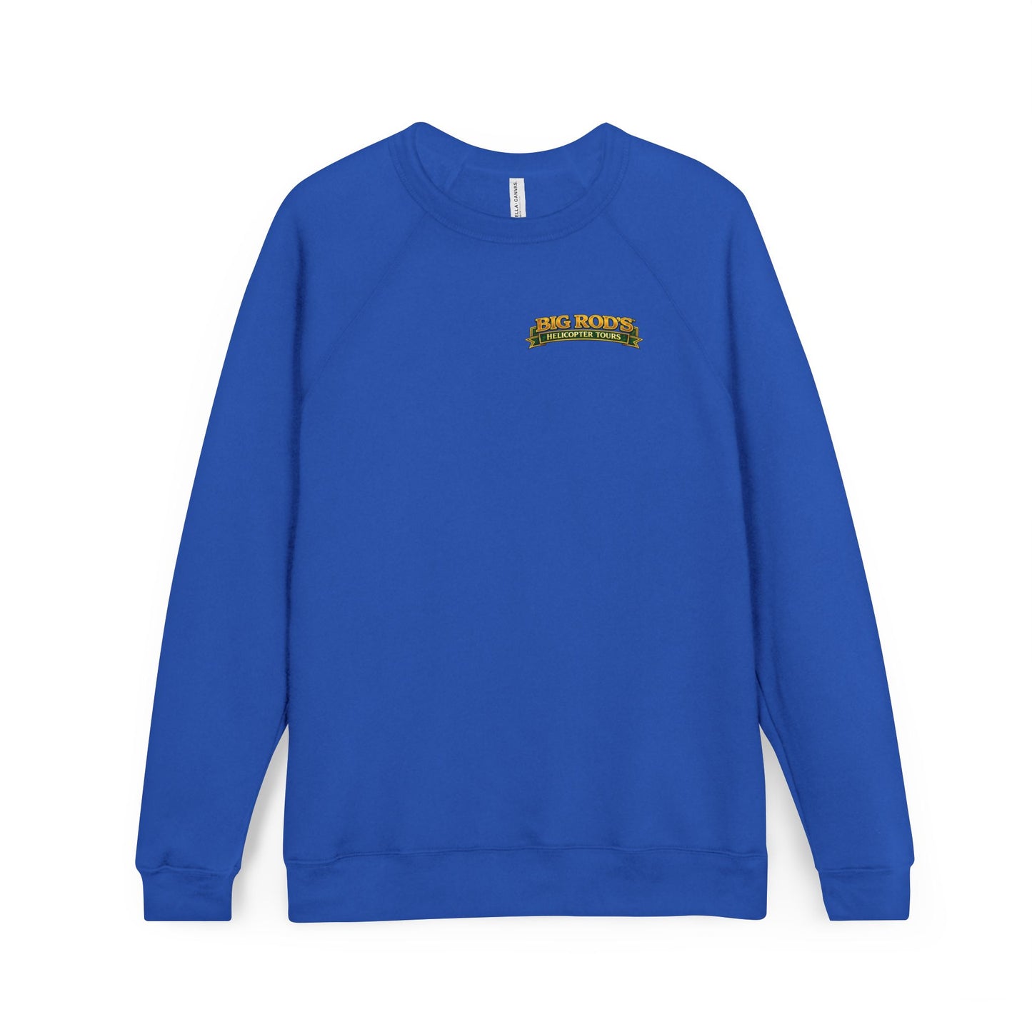 BIG ROD'S Helicopter Tours | IT'S EASIER TO OWN THAT COCKPIT... WHEN YOU HAVE A BIG ROD - Fleece Sweatshirt (Only Dark Colors)