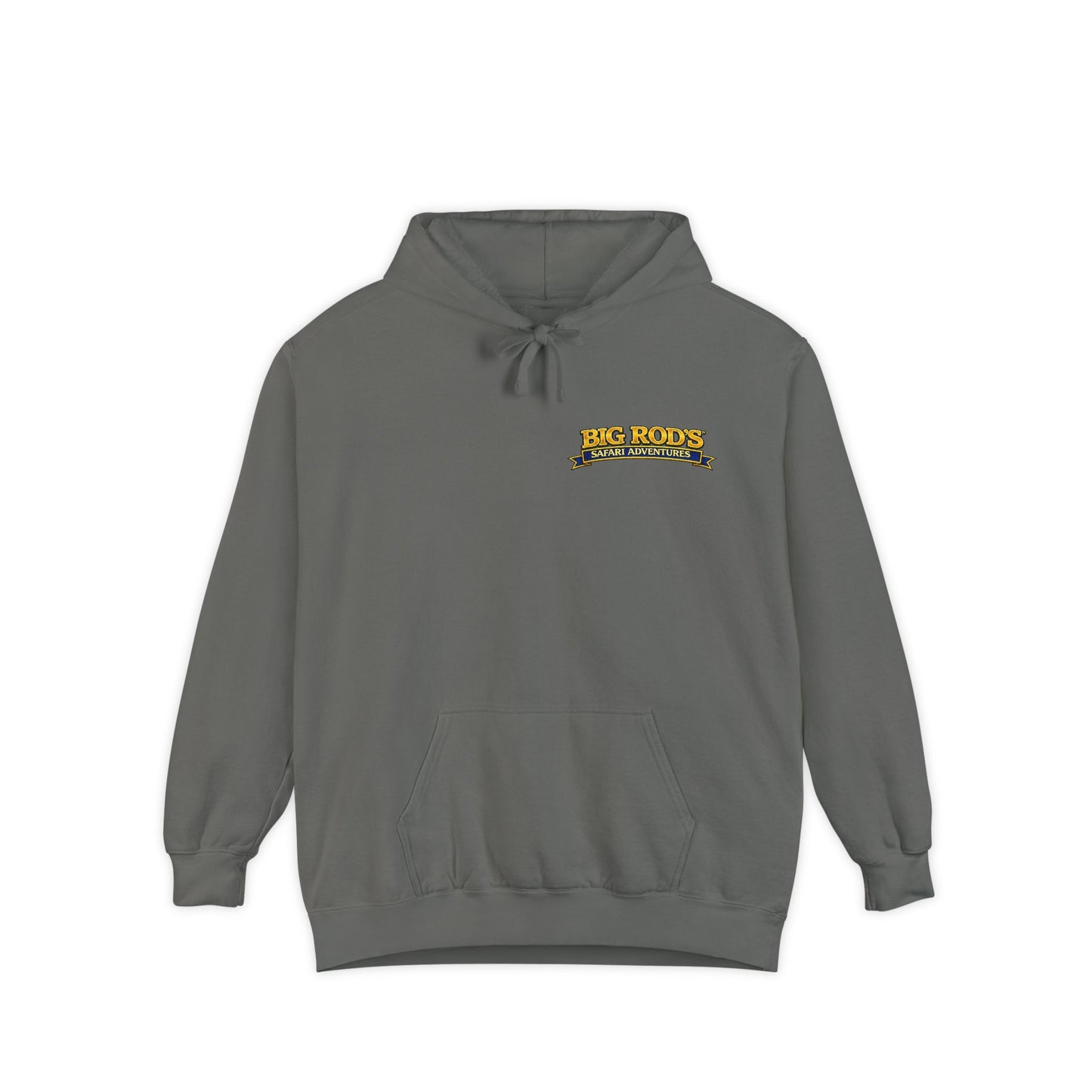 BIG ROD'S Safari Adventures | WHEN YOU'RE LOOKING TO CATCH A COUGAR... IT PAYS TO HAVE A BIG ROD - Hoodie (Dark Colors)