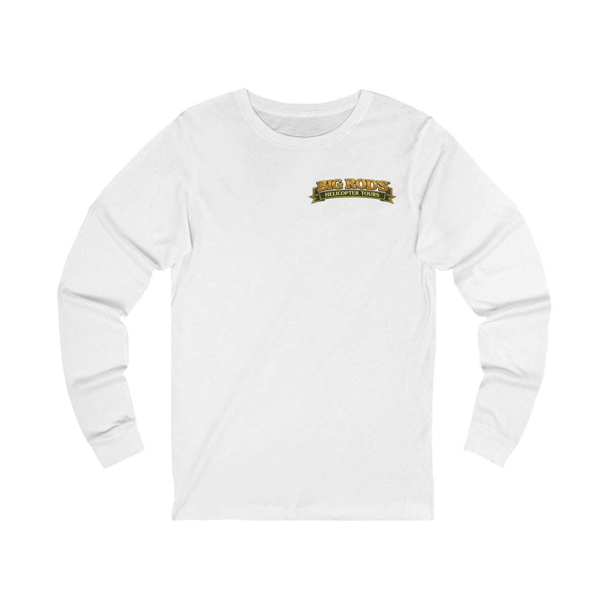BIG ROD'S Helicopter Tours | HOT Flight Crew & Owning that Cockpit - Long Sleeve (Light Colors)