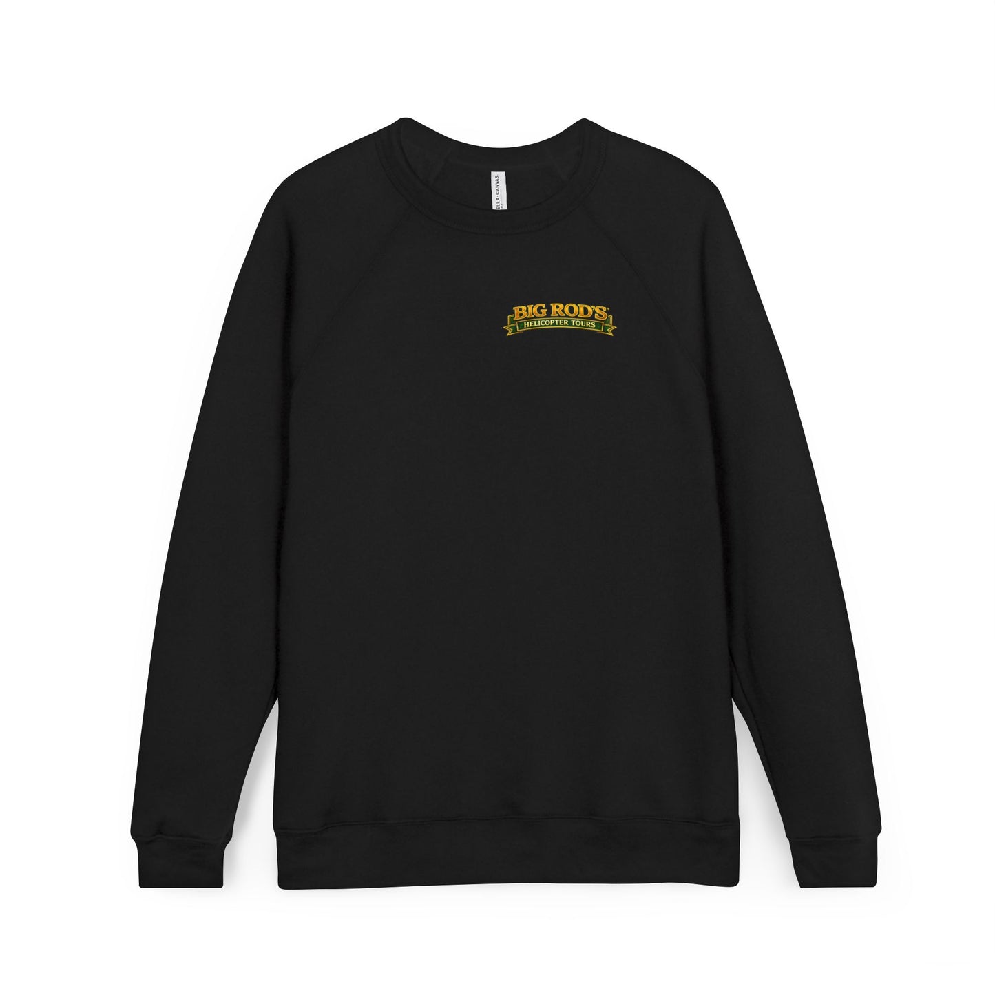 BIG ROD'S Helicopter Tours | HOT Flight Crew & Owning that Cockpit - Fleece Sweatshirt (Only Dark Colors)