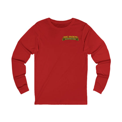 BIG ROD'S Helicopter Tours | HOT Flight Crew & Owning that Cockpit - Long Sleeve (Dark Colors)