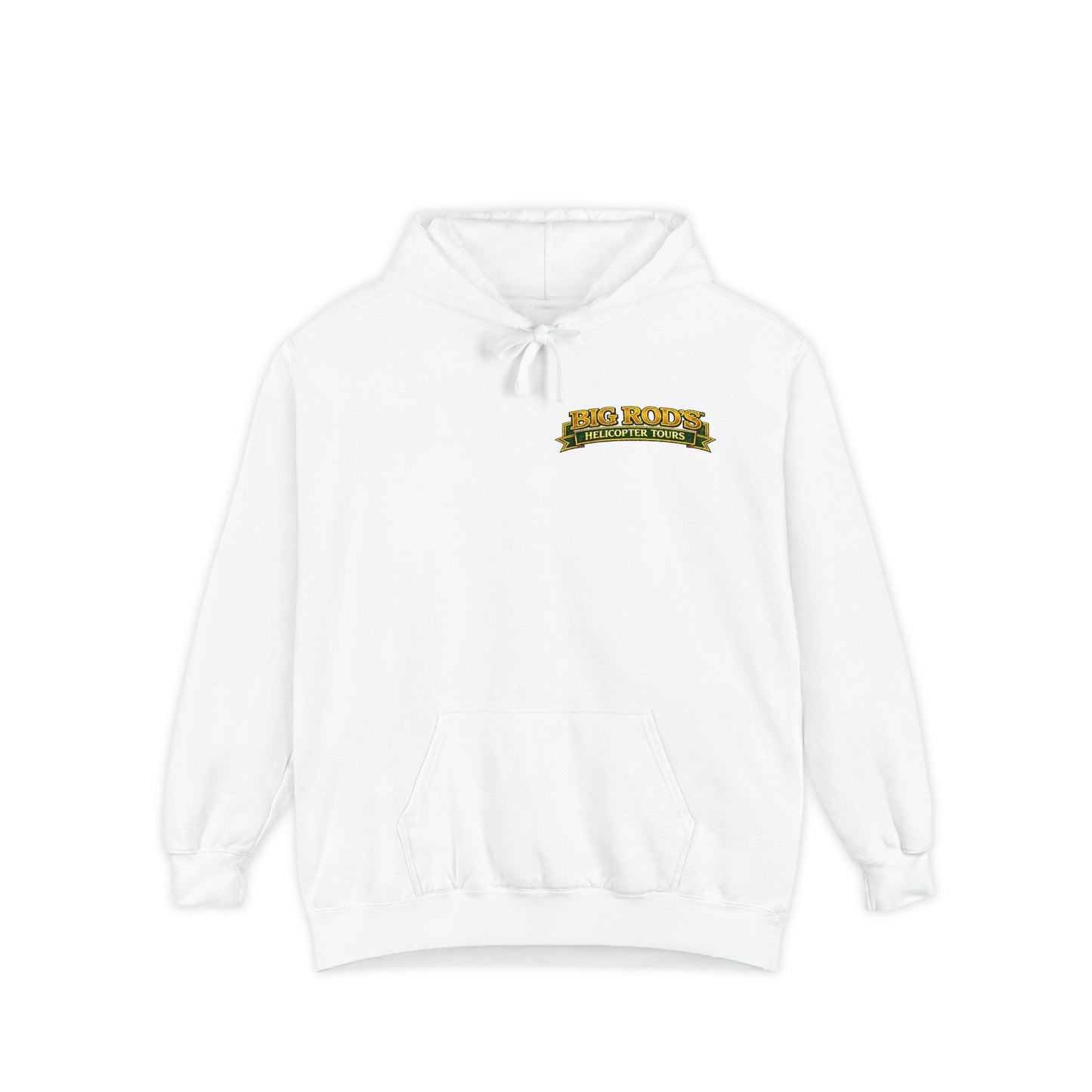 BIG ROD'S Helicopter Tours | IT'S EASIER TO OWN THAT COCKPIT... WHEN YOU HAVE A BIG ROD - Hoodie (White)