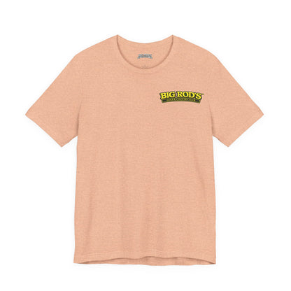 BIG ROD'S Golf & Country Club | YOU WON'T NEED A MULLIGAN... WHEN YOU'RE SWINGING A BIG ROD - T-Shirt (Light Colors)