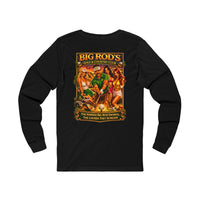 BIG ROD'S Golf & Country Club | HOT Foursome / Swinging Hard and Loud - Long Sleeve (Dark Colors)