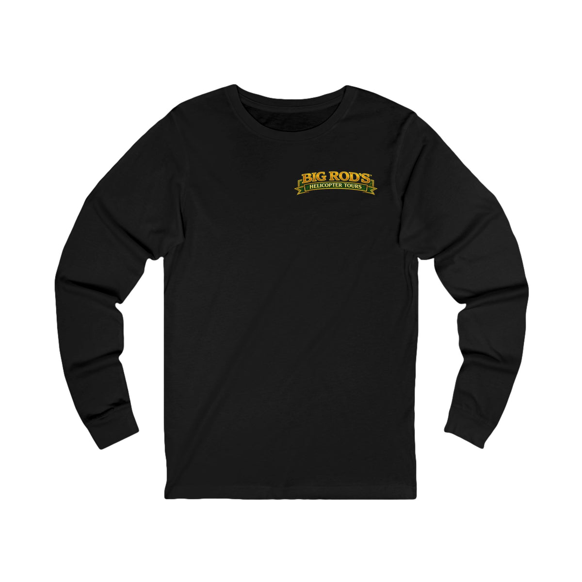 BIG ROD'S Helicopter Tours | HOT Flight Crew & Owning that Cockpit - Long Sleeve (Dark Colors)