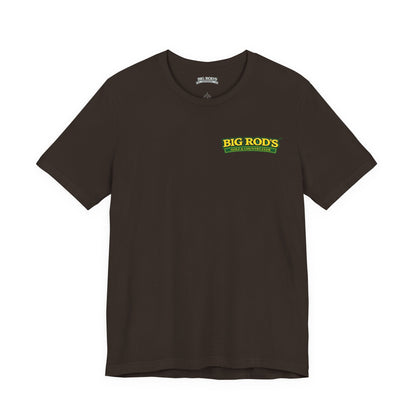 BIG ROD'S Golf & Country Club | HOT Foursome / Swinging Hard and Loud - T-Shirt (Dark Colors)