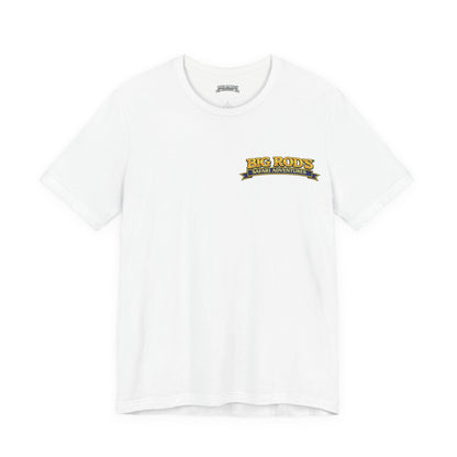 BIG ROD'S Safari Adventures | WHEN YOU'RE LOOKING TO CATCH A COUGAR... IT PAYS TO HAVE A BIG ROD - T-Shirt (Light Colors)