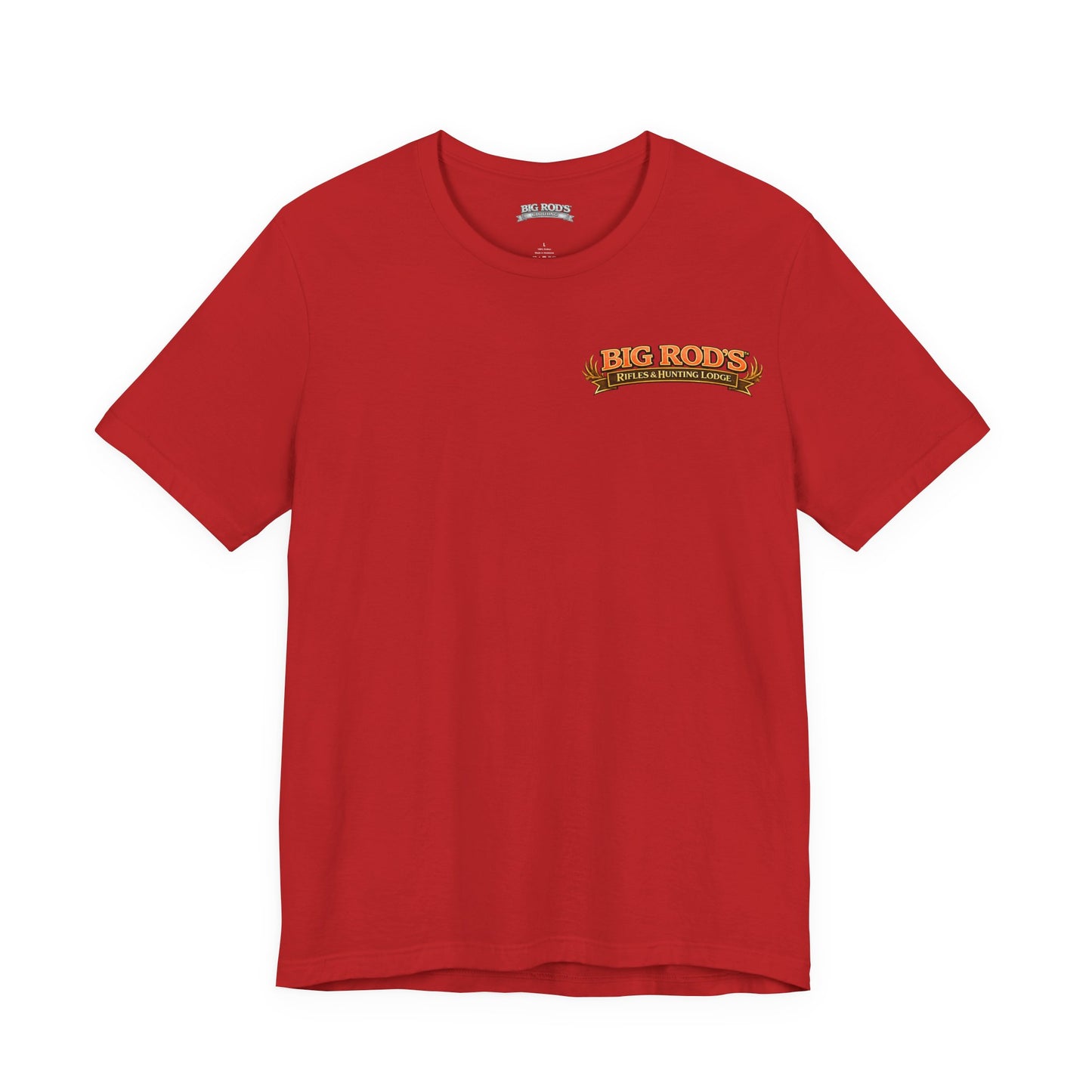 BIG ROD'S Rifles & Hunting Lodge | THE LOUDEST BANGS... COME FROM A BIG ROD - T-Shirt (Dark Colors)