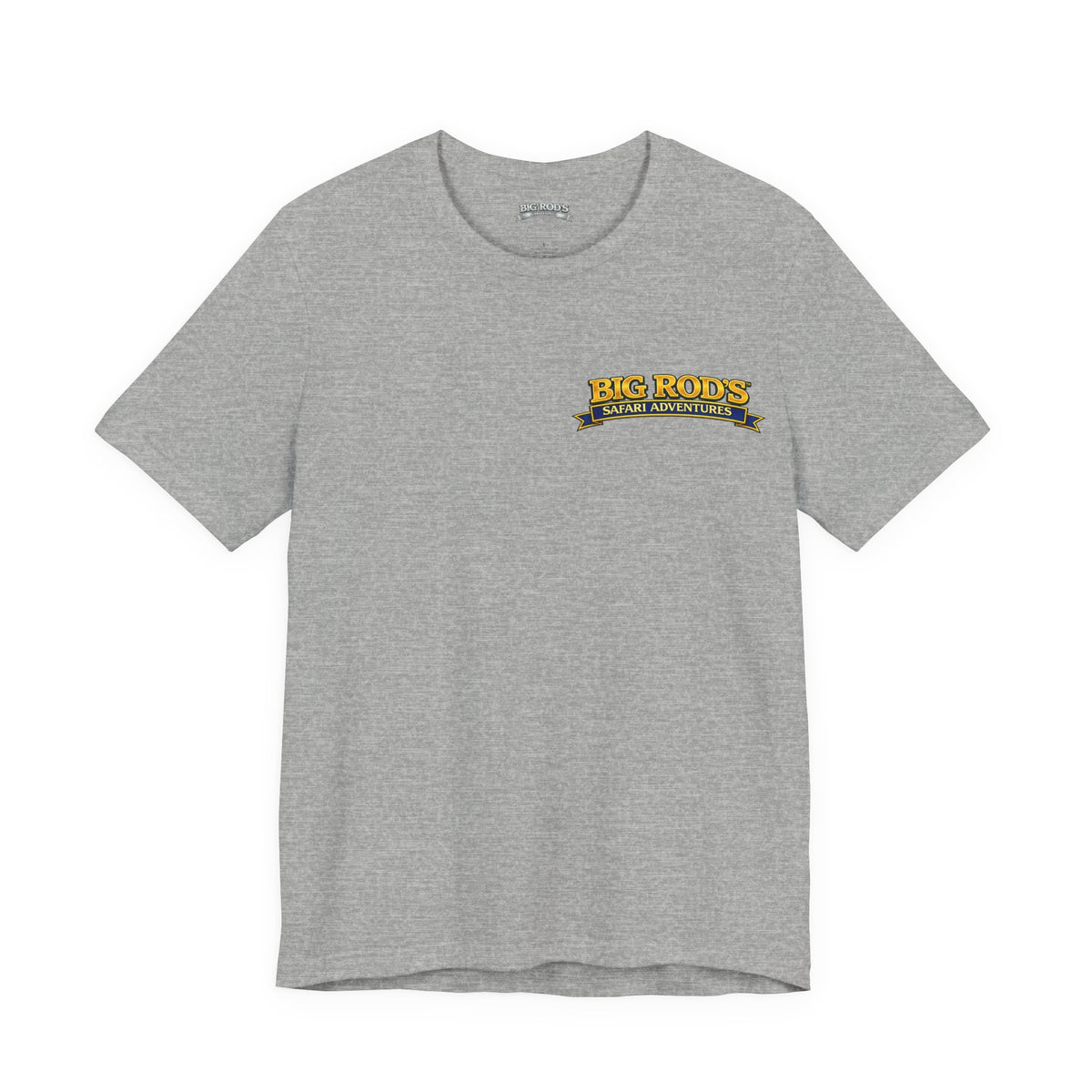 BIG ROD'S Safari Adventures | WHEN YOU'RE LOOKING TO CATCH A COUGAR... IT PAYS TO HAVE A BIG ROD - T-Shirt (Light Colors)