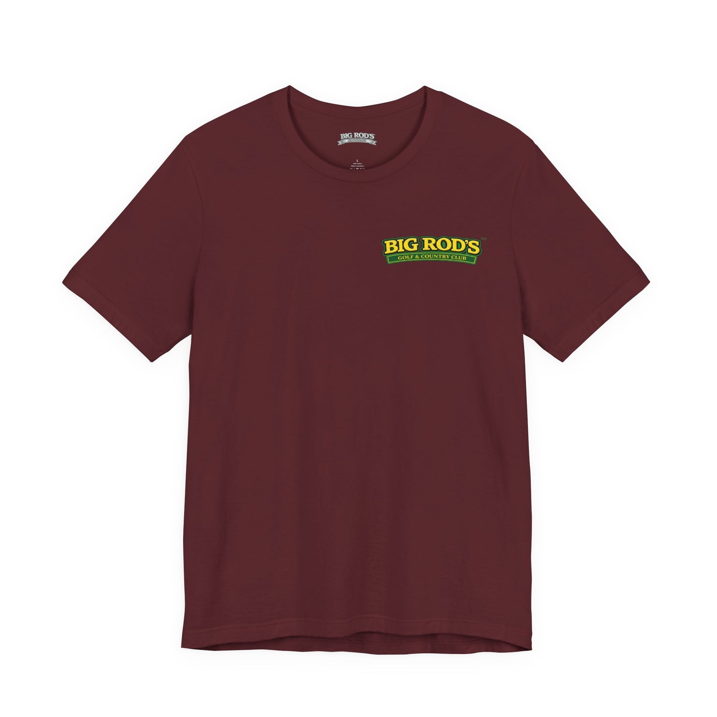 BIG ROD'S Golf & Country Club | HOT Foursome / Swinging Hard and Loud - T-Shirt (Dark Colors)