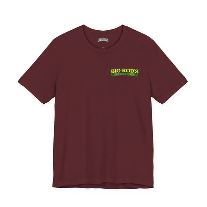 BIG ROD'S Golf & Country Club | HOT Foursome / Swinging Hard and Loud - T-Shirt (Dark Colors)
