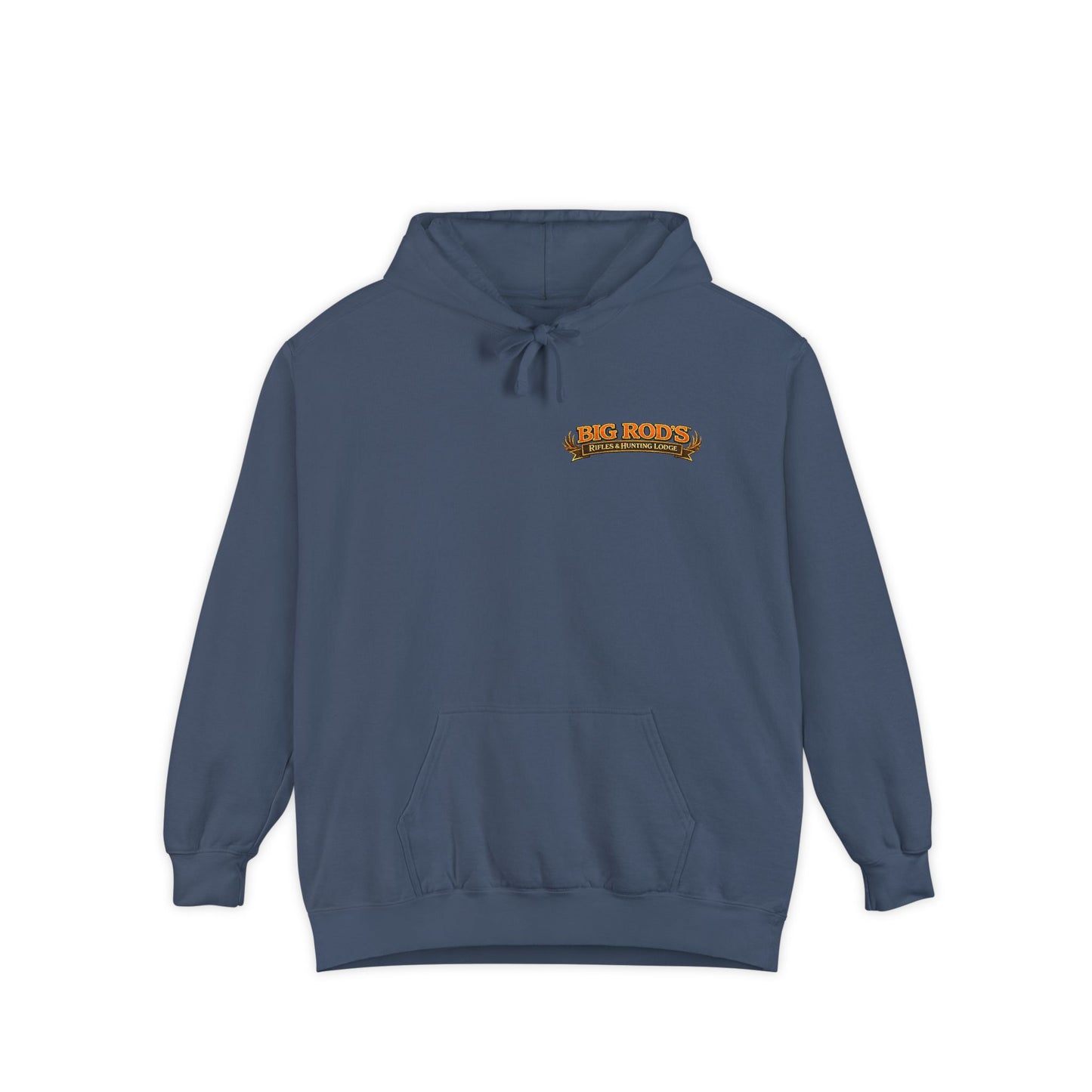 BIG ROD'S Rifles & Hunting Lodge | HOT Camo and Loud Bangs - Hoodie (Dark Colors)