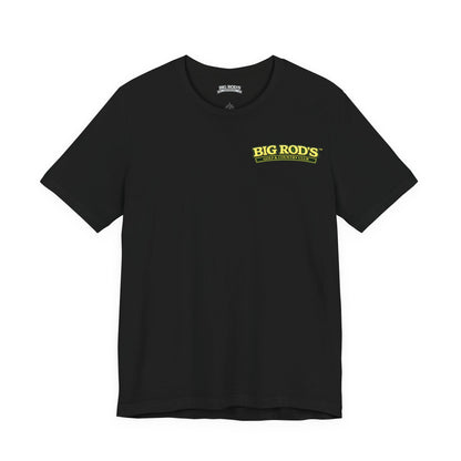 BIG ROD'S Golf & Country Club | YOU WON'T NEED A MULLIGAN... WHEN YOU'RE SWINGING A BIG ROD - T-Shirt (Dark Colors)