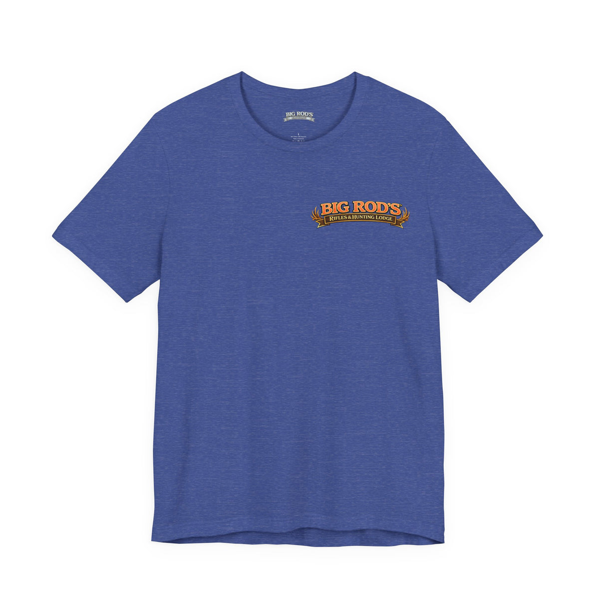 BIG ROD'S Rifles & Hunting Lodge | HOT Camo and Loud Bangs - T-Shirt (Dark Colors)