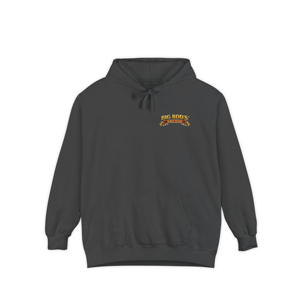BIG ROD'S Race Team | HOT Pit Crew & Dipstick Getting Action - Hoodie (Dark Colors)