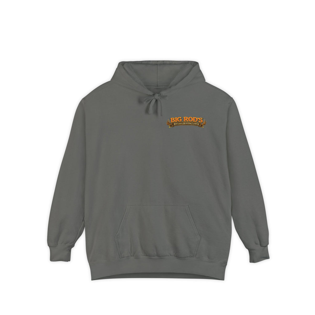 BIG ROD'S Rifles & Hunting Lodge | THE LOUDEST BANGS... COME FROM A BIG ROD - Hoodie (Dark Colors)