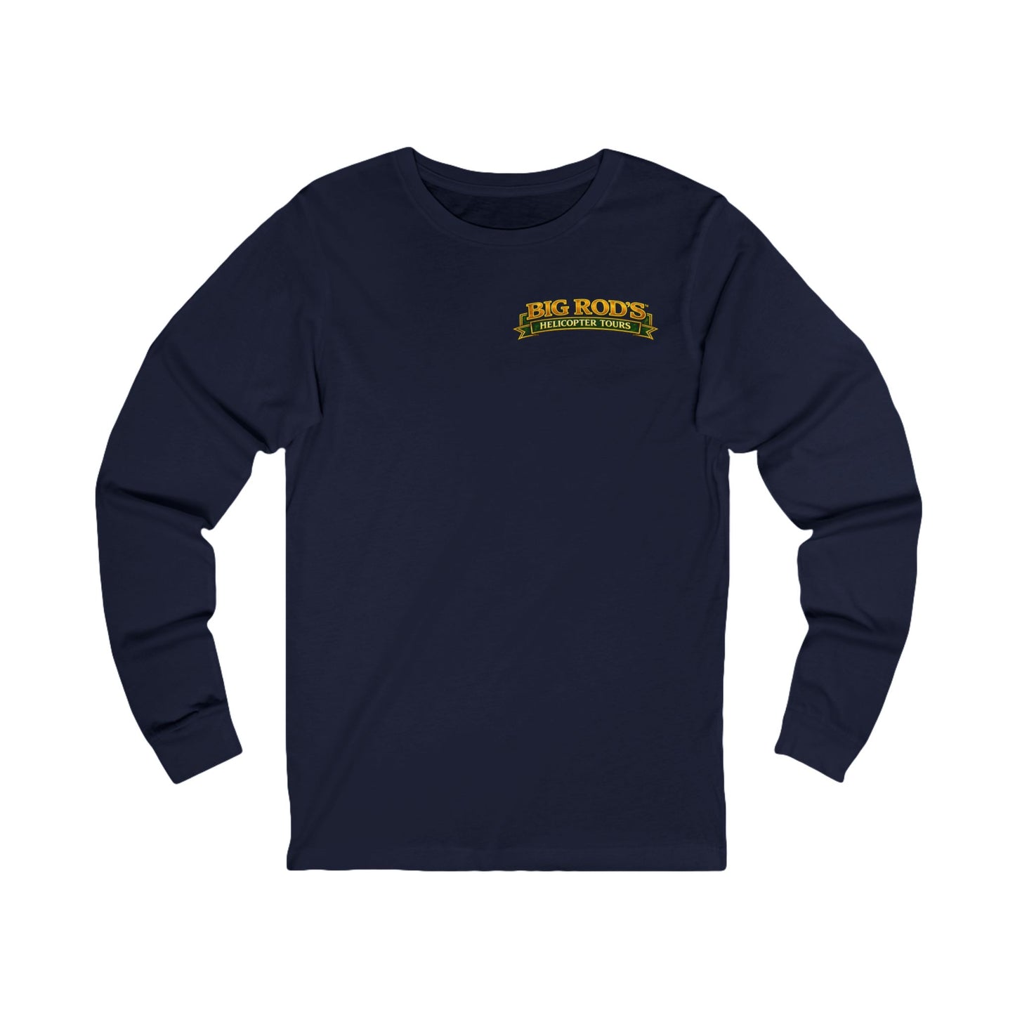 BIG ROD'S Helicopter Tours | HOT Flight Crew & Owning that Cockpit - Long Sleeve (Dark Colors)