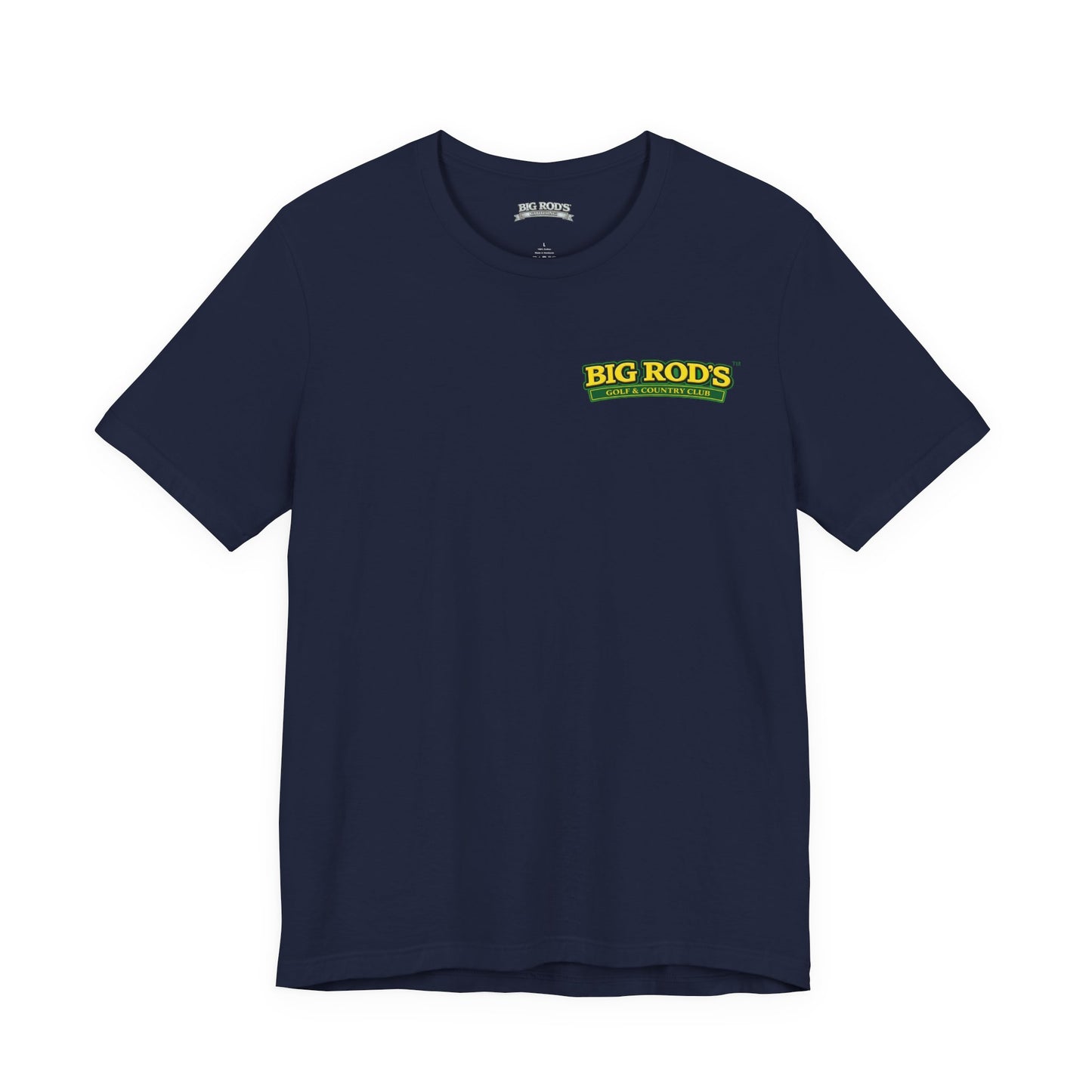 BIG ROD'S Golf & Country Club | HOT Foursome / Swinging Hard and Loud - T-Shirt (Dark Colors)