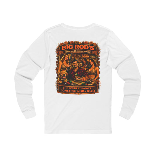 BIG ROD'S Rifles & Hunting Lodge | HOT Camo and Loud Bangs - Long Sleeve (Light Colors)