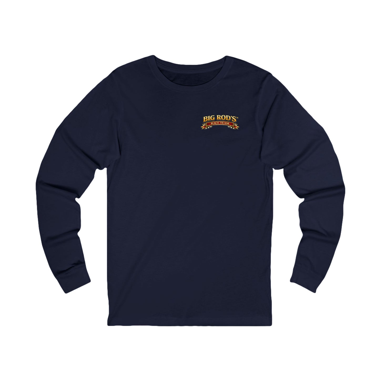 BIG ROD'S Race Team | HOT Pit Crew & Dipstick Getting Action - Long Sleeve (Dark Colors)