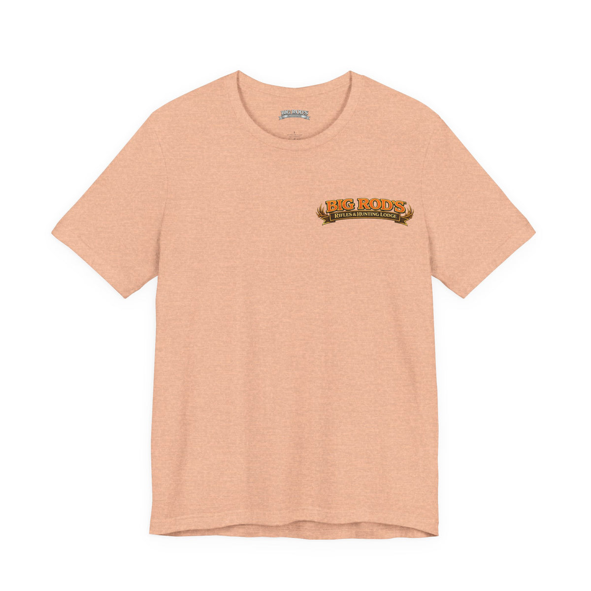 BIG ROD'S Rifles & Hunting Lodge | THE LOUDEST BANGS... COME FROM A BIG ROD - T-Shirt (Light Colors)