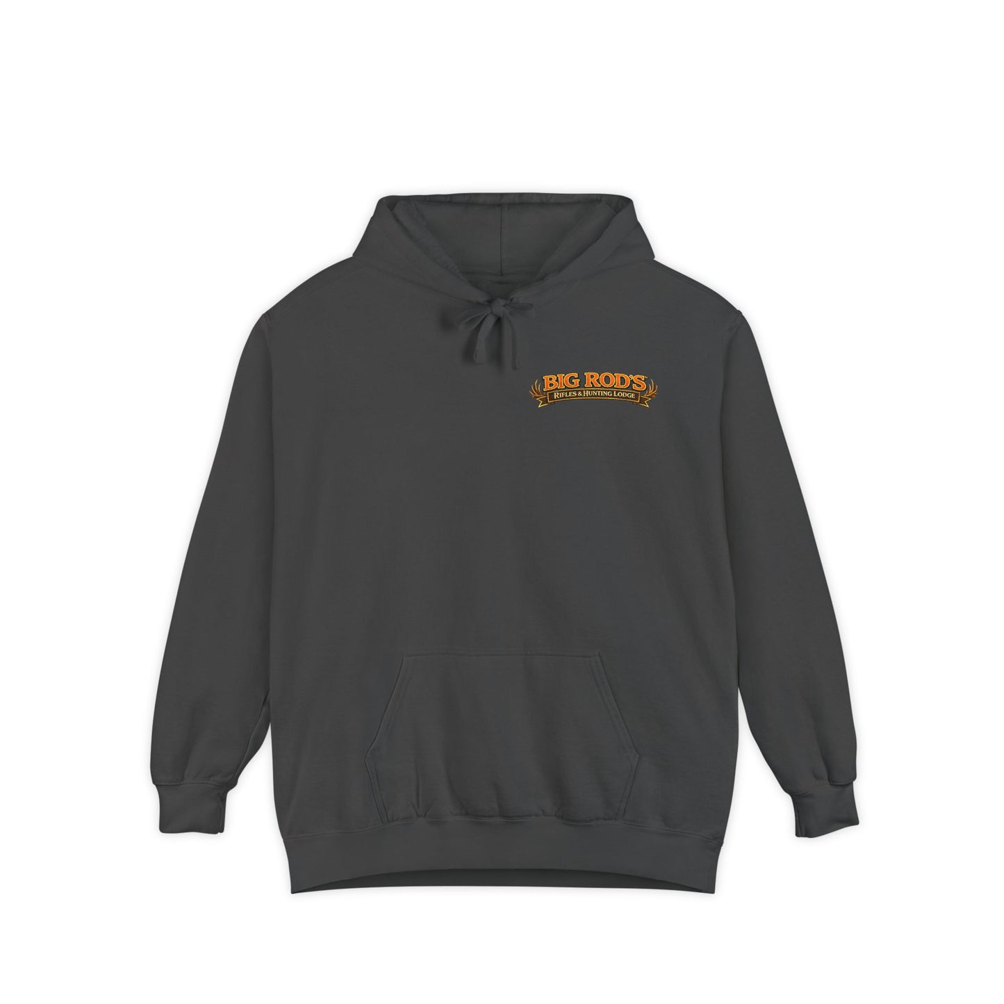 BIG ROD'S Rifles & Hunting Lodge | THE LOUDEST BANGS... COME FROM A BIG ROD - Hoodie (Dark Colors)