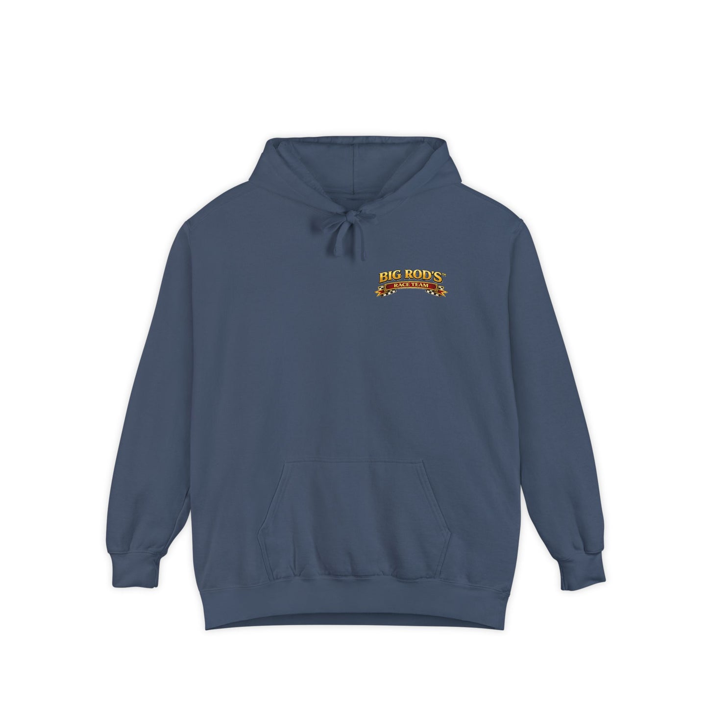 BIG ROD'S Race Team | HOT Pit Crew & Dipstick Getting Action - Hoodie (Dark Colors)