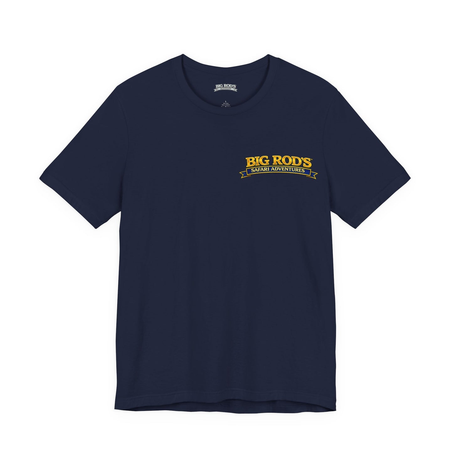 BIG ROD'S Safari Adventures | WHEN YOU'RE LOOKING TO CATCH A COUGAR... IT PAYS TO HAVE A BIG ROD - T-Shirt (Dark Colors)