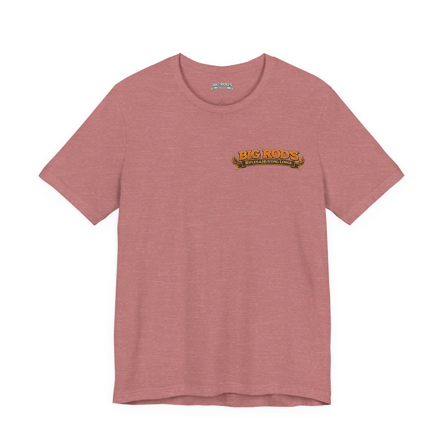 BIG ROD'S Rifles & Hunting Lodge | HOT Camo and Loud Bangs - T-Shirt (Light Colors)