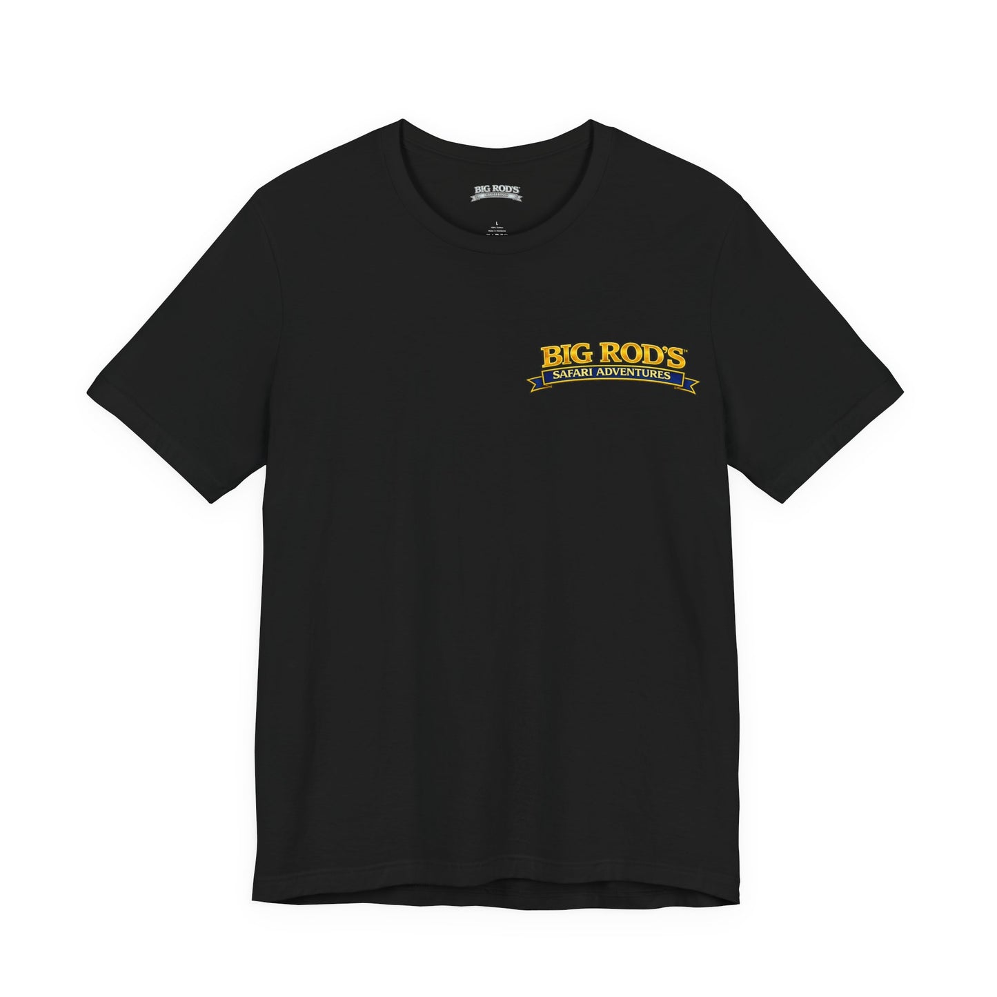 BIG ROD'S Safari Adventures | WHEN YOU'RE LOOKING TO CATCH A COUGAR... IT PAYS TO HAVE A BIG ROD - T-Shirt (Dark Colors)