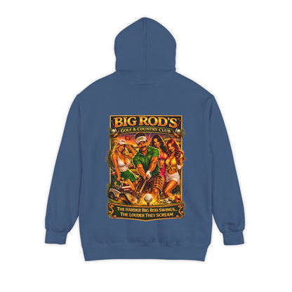 BIG ROD'S Golf & Country Club | HOT Foursome / Swinging Hard and Loud - Hoodie (Dark Colors)