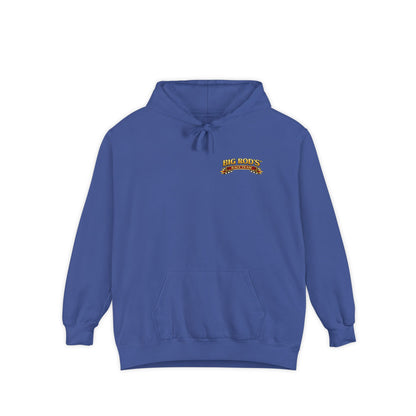 BIG ROD'S Race Team | HOT Pit Crew & Dipstick Getting Action - Hoodie (Dark Colors)
