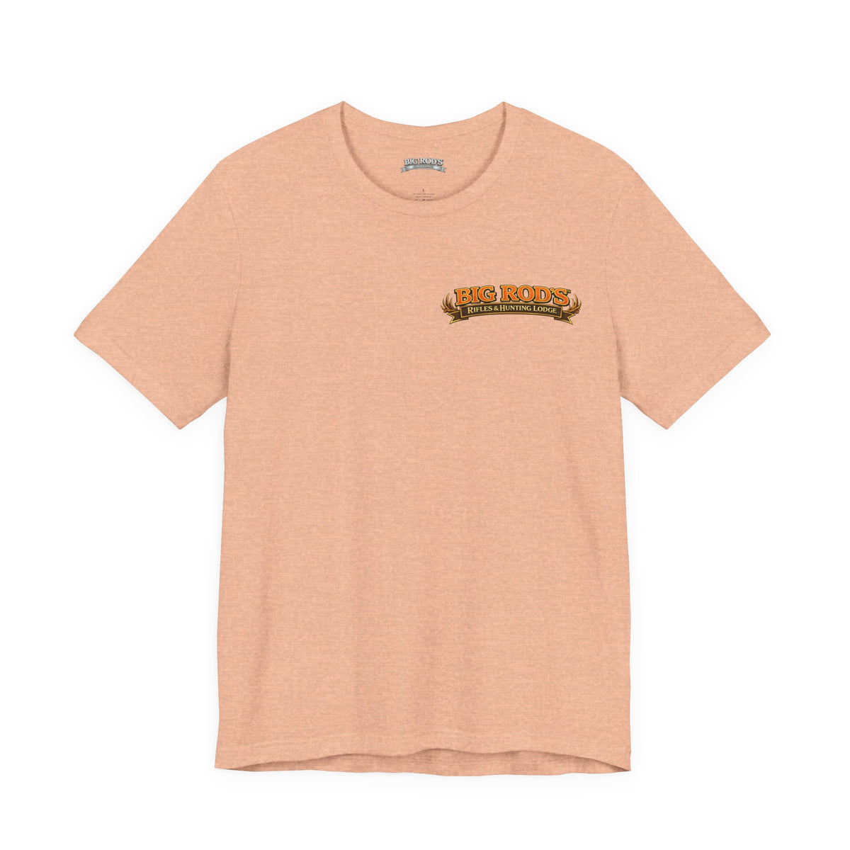 BIG ROD'S Rifles & Hunting Lodge | HOT Camo and Loud Bangs - T-Shirt (Light Colors)