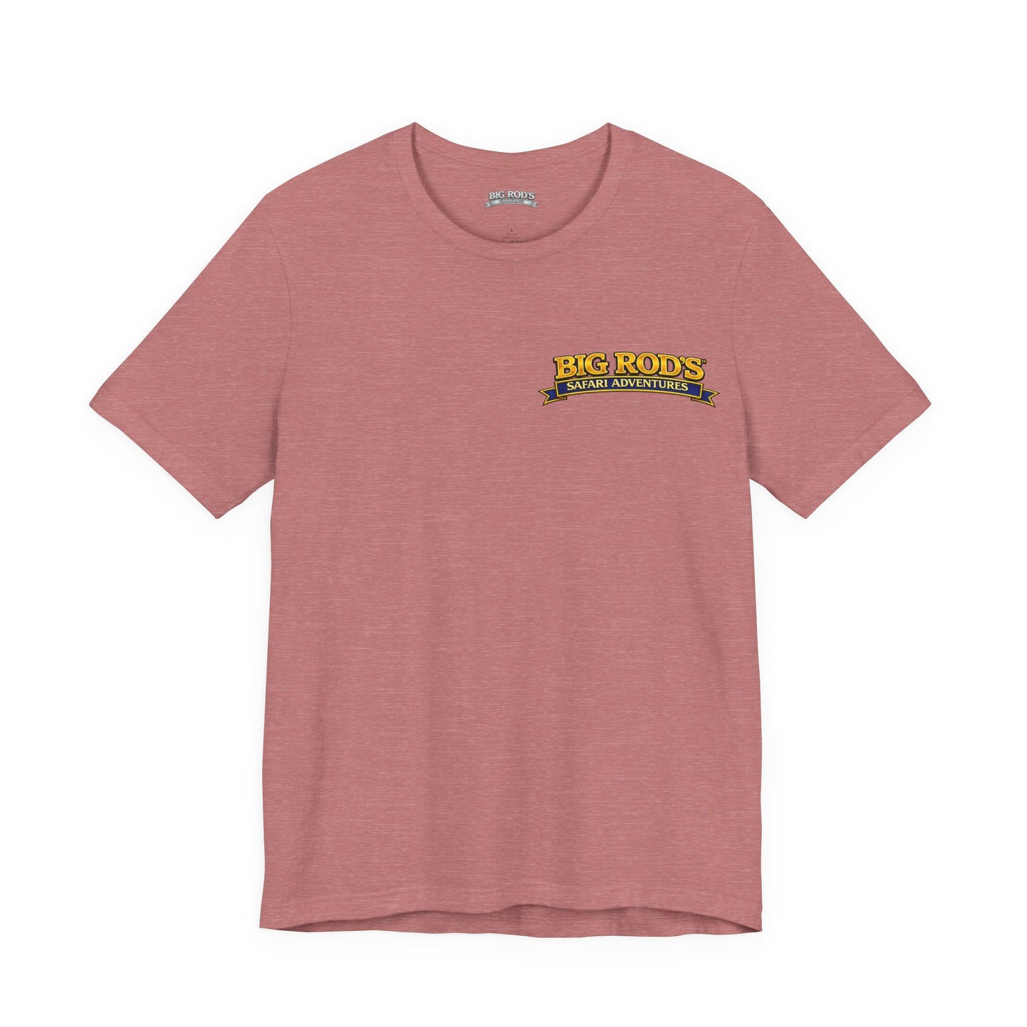 BIG ROD'S Safari Adventures | WHEN YOU'RE LOOKING TO CATCH A COUGAR... IT PAYS TO HAVE A BIG ROD - T-Shirt (Light Colors)