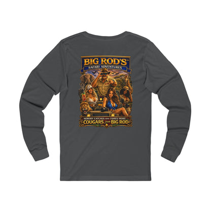 BIG ROD'S Safari Adventures | HOT Cougars & Making them Purrr - Long Sleeve (Dark Colors)
