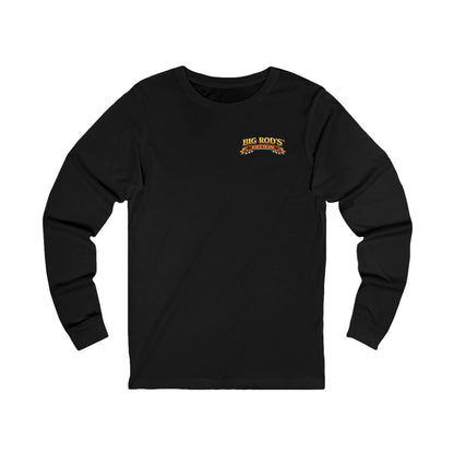 BIG ROD'S Race Team | HOT Pit Crew & Dipstick Getting Action - Long Sleeve (Dark Colors)