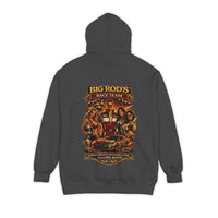 BIG ROD'S Race Team | HOT Pit Crew & Dipstick Getting Action - Hoodie (Dark Colors)