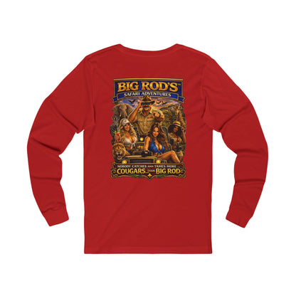 BIG ROD'S Safari Adventures | HOT Cougars & Making them Purrr - Long Sleeve (Dark Colors)