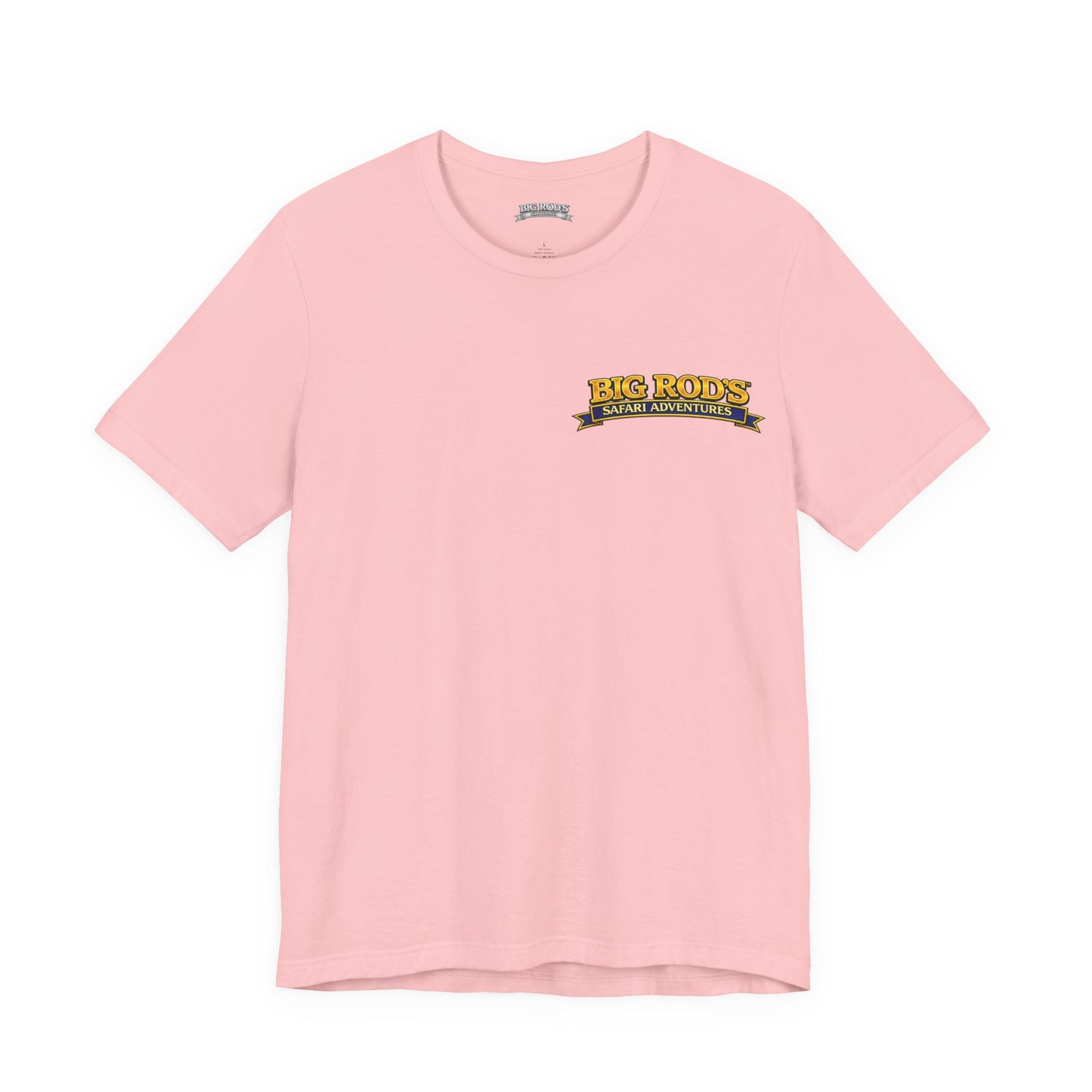 BIG ROD'S Safari Adventures | WHEN YOU'RE LOOKING TO CATCH A COUGAR... IT PAYS TO HAVE A BIG ROD - T-Shirt (Light Colors)