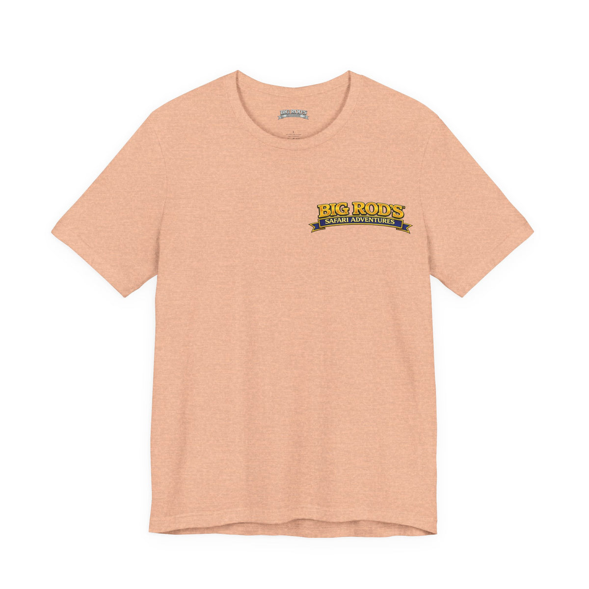BIG ROD'S Safari Adventures | WHEN YOU'RE LOOKING TO CATCH A COUGAR... IT PAYS TO HAVE A BIG ROD - T-Shirt (Light Colors)