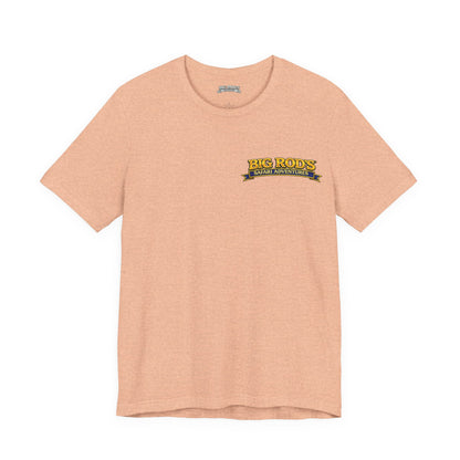BIG ROD'S Safari Adventures | WHEN YOU'RE LOOKING TO CATCH A COUGAR... IT PAYS TO HAVE A BIG ROD - T-Shirt (Light Colors)