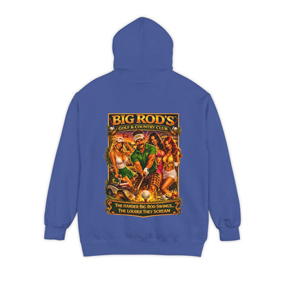 BIG ROD'S Golf & Country Club | HOT Foursome / Swinging Hard and Loud - Hoodie (Dark Colors)