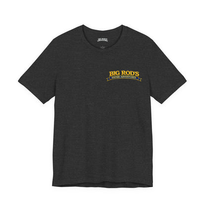 BIG ROD'S Safari Adventures | HOT Cougars & Making them Purrr - T-Shirt (Dark Colors)